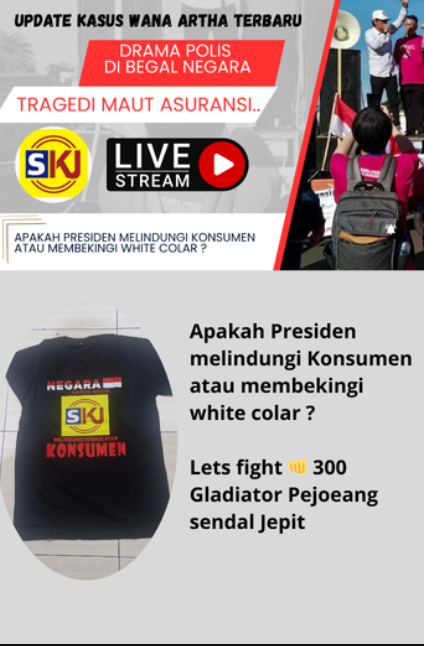 Pejuang Sandal Jepit Senopati Center