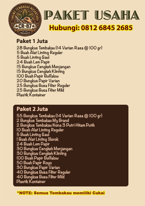 Paket Usaha Tembakau